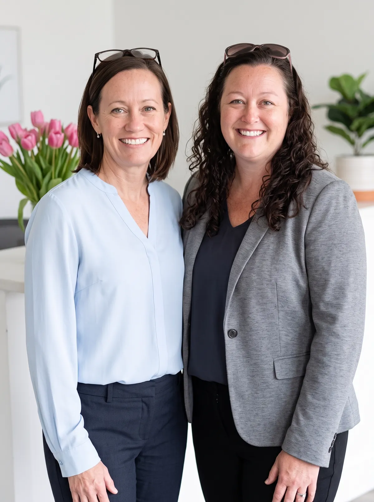 Amy and Katie, founders of Tulip City Cleaning